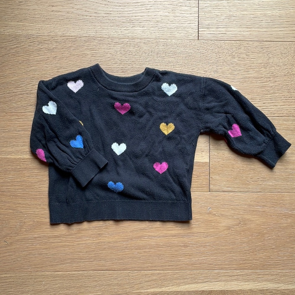 Sweater with Hearts